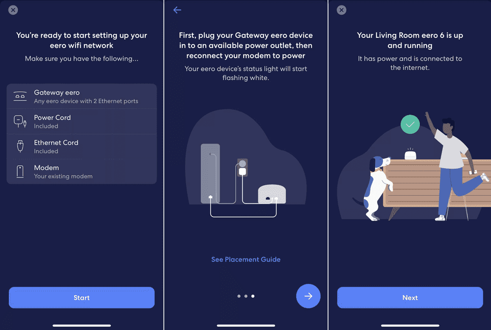 Setting Up Mesh with Eero App