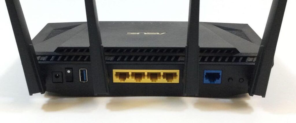 Asus RT-AX58U Ports