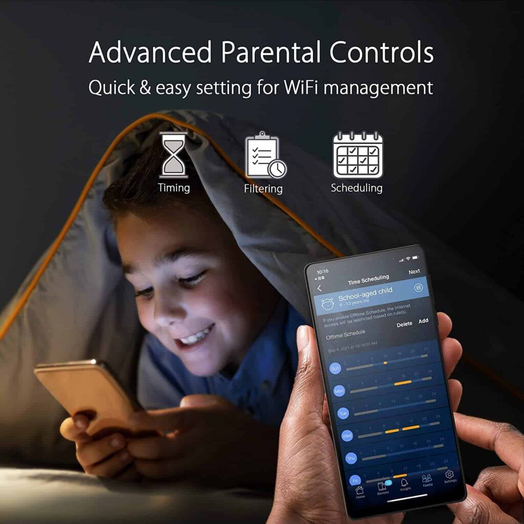 ASUS ROG Rapture GT-AX11000 Parental Contorl