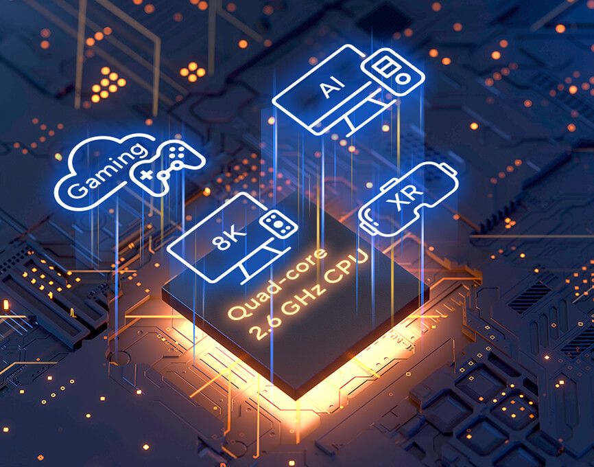 diagram of an ASUS quad-core CPU