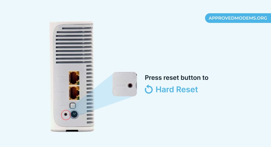 Reset WiFi Extender