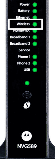 WiFi Light on AT&T Router or Gateway