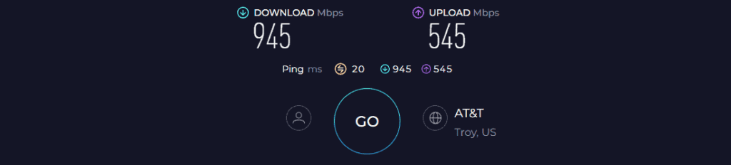 QNAP QHora-301W Speed Test