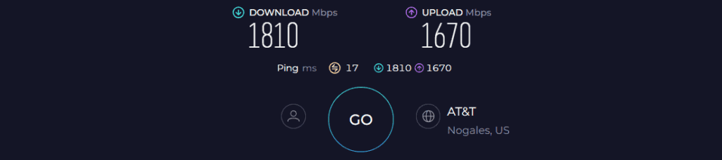 Netgear Nighthawk RAXE500 Speed Test