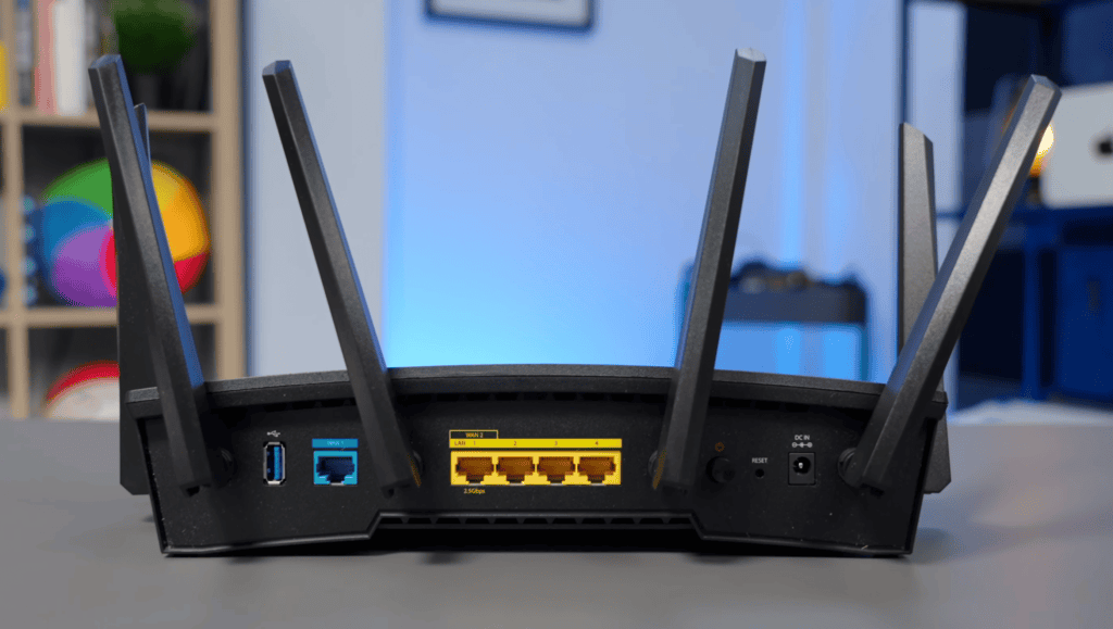 Synology RT6600ax Ports