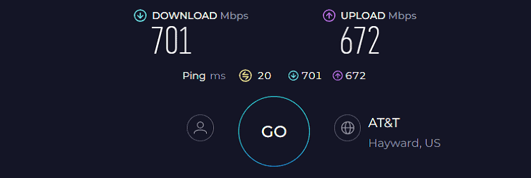 TP-Link Archer AX21 Speed Test
