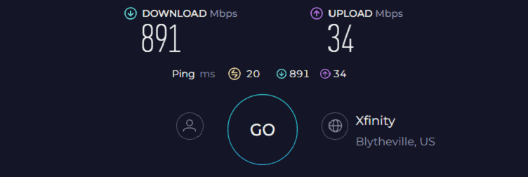 TP-Link Deco X55 Speed Test