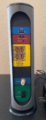 Motorola MG8702 Ports