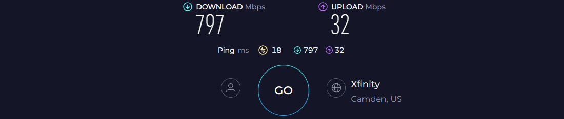 Hitron CODA Speed Test
