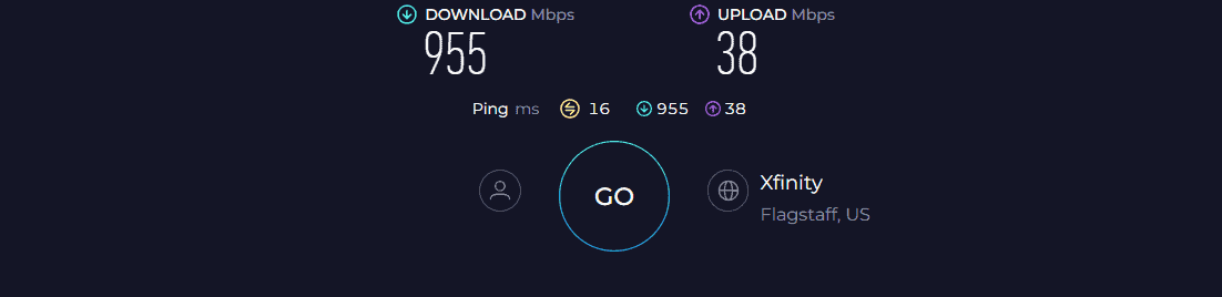 Motorola MT8733 Speed Test