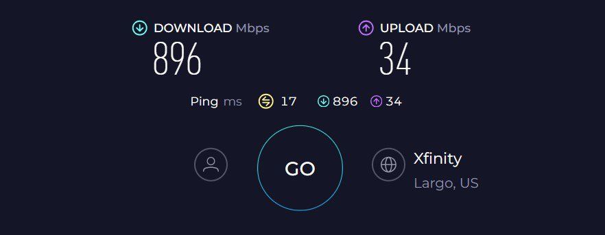 Gryphon AX Speed Test