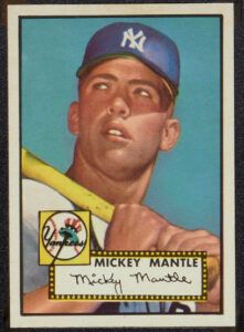 Rare Mickey Mantle card