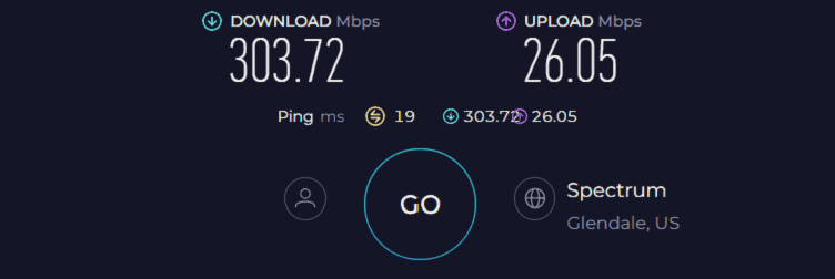 D-Link DIR-1260 Speed Test