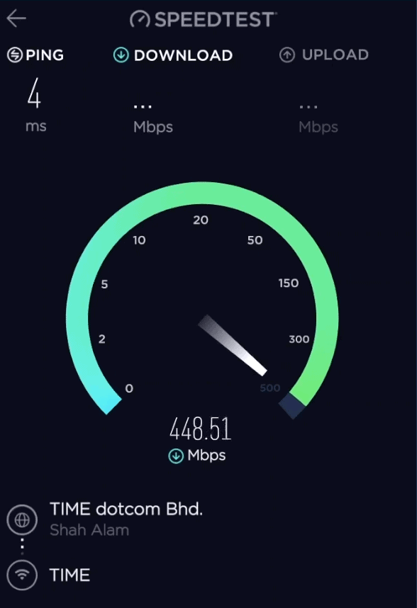 TP-Link Deco M5 Speed Test