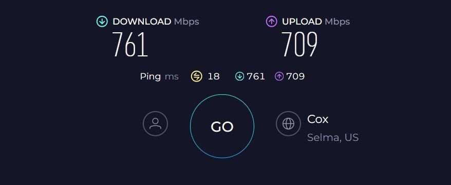 Linksys Hydra Pro 6 Speed Test