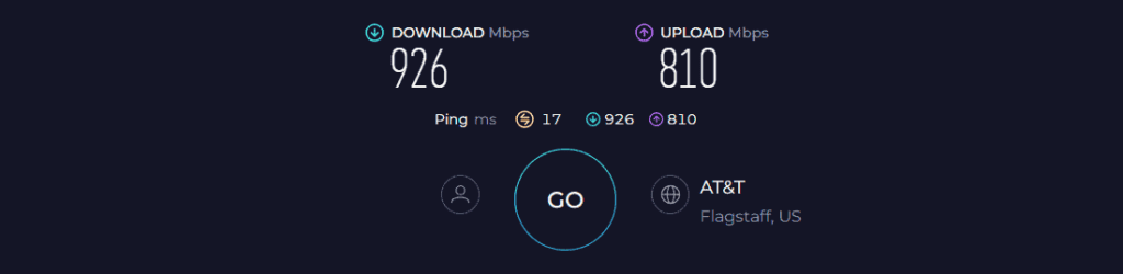 Linksys Hydra Pro MR7500 Speed Test