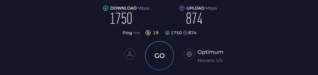 TP-Link Archer GX90 Speed Test