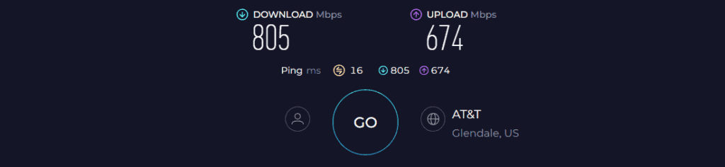 Orbi RBK752 Speed Test