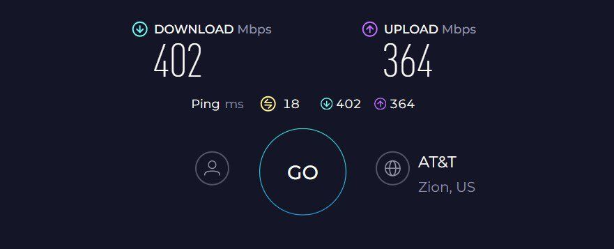 Linksys MR7350 Speed Test