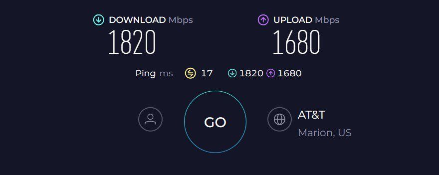 TP-Link Archer BE9300 Speed Test
