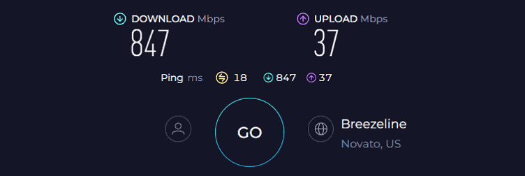 TP-Link Deco XE75 Speed Test