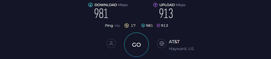 TP-Link Deco XE75 Pro Speed Test