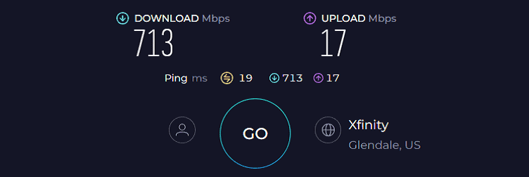 TP-Link Deco XE75 Speed Test