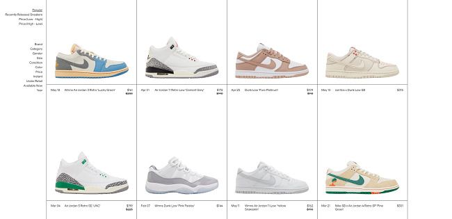 GOAT sneaker reselling