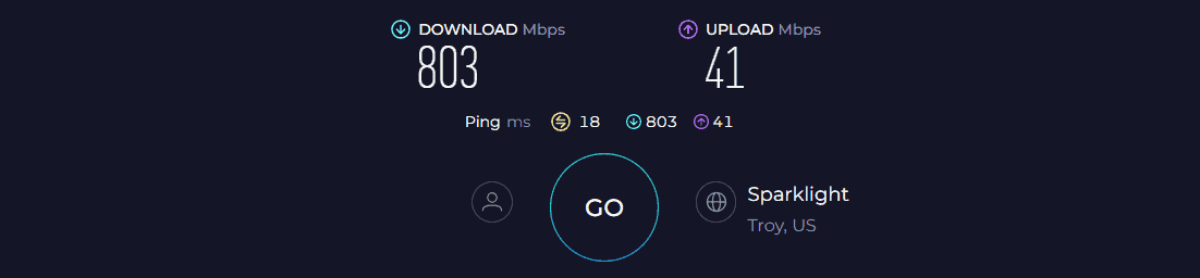 Synology RT6600ax Speed Test