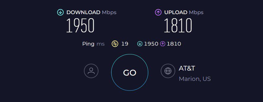 TP-Link Archer GX90 Speed Test