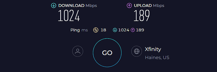 Eero Max 7 Speed Test