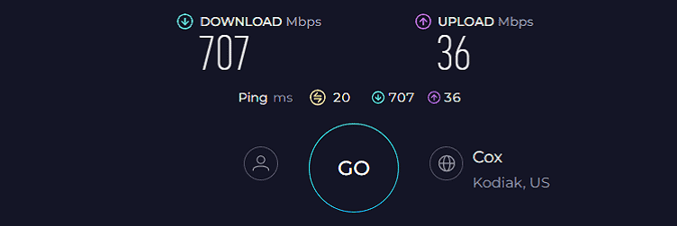Linksys Velop Pro 7 Speed Test