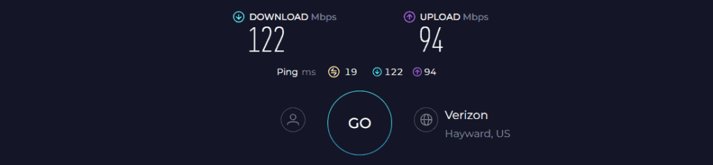 Linksys RE7350-AMZ Speed Test