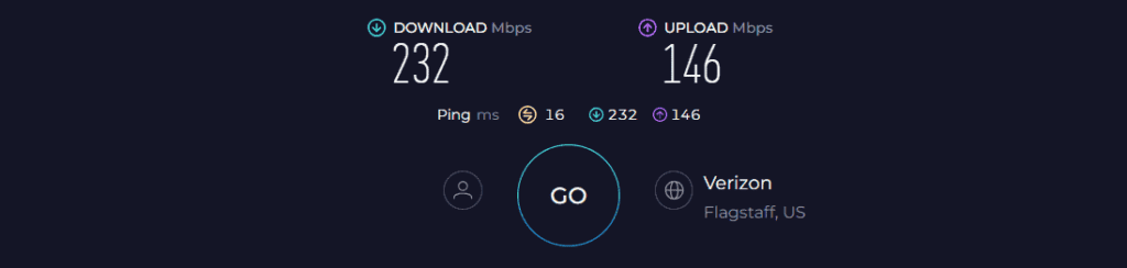 TP-Link RE715X Speed Test