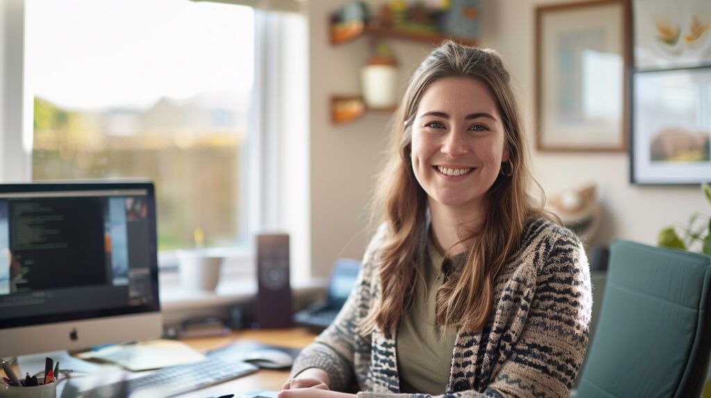 photo of a woman getting a cash advance from Cleo