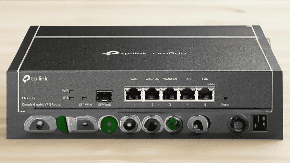 TP-Link ER7206 Ports