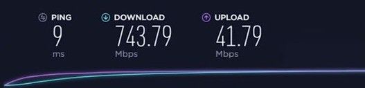 Eero 6 Plus Speed Test with Gig Internet
