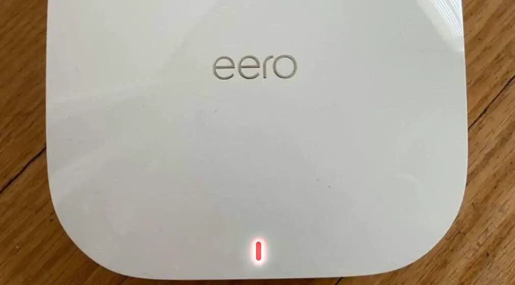 Eero Red Light