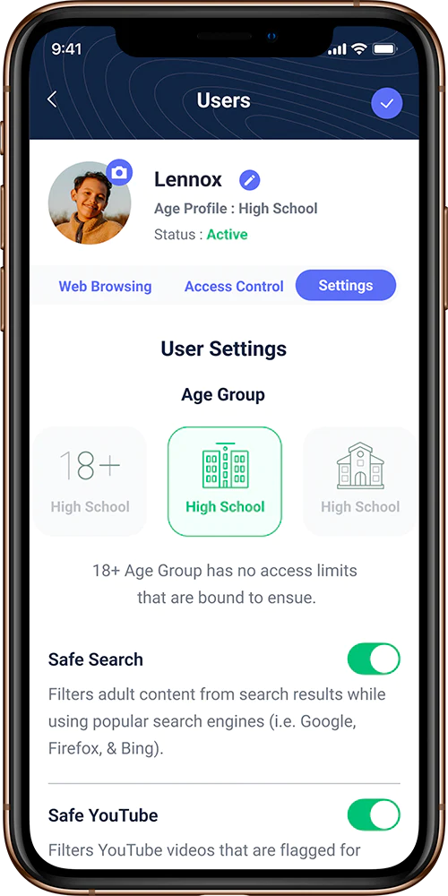 Content Filtering Features