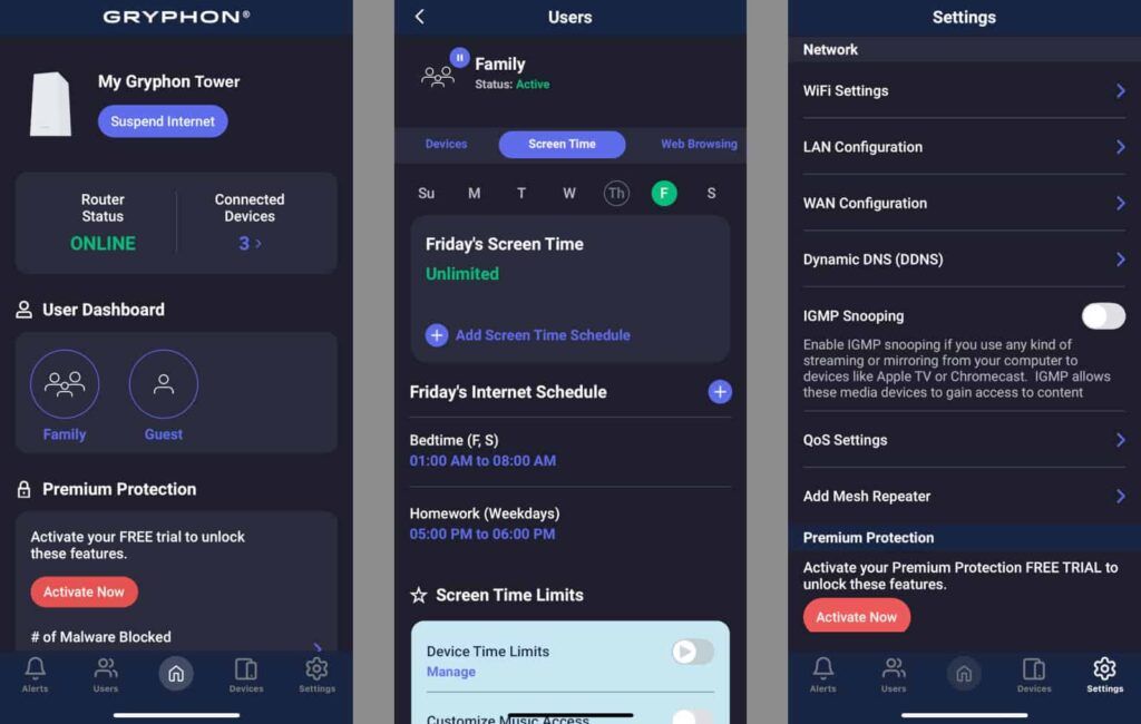 Gryphon Connect App Overview