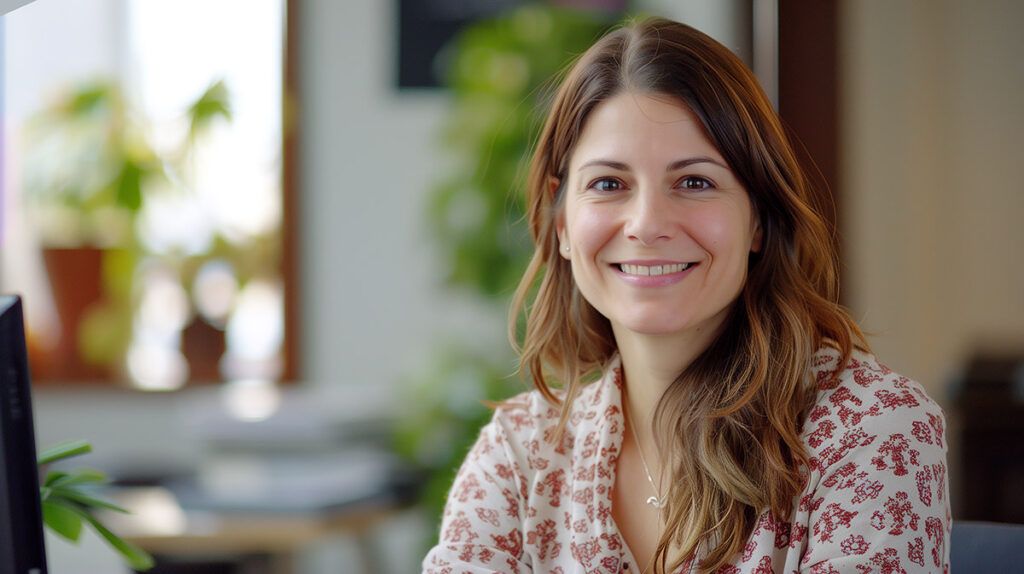 photo of a woman who uses the Hiatus app