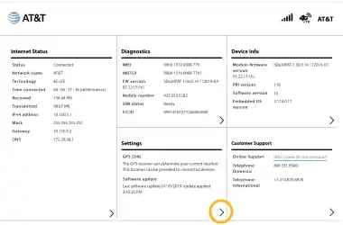Go to the Settings tab