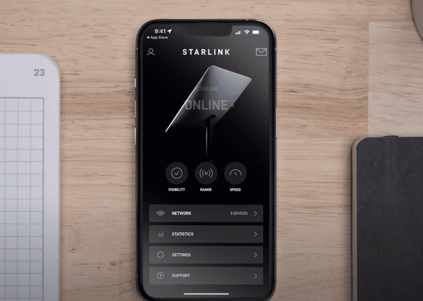 Use Starlink app to take control of the internet