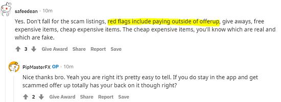 Reddit-Is-OfferUp-Safe