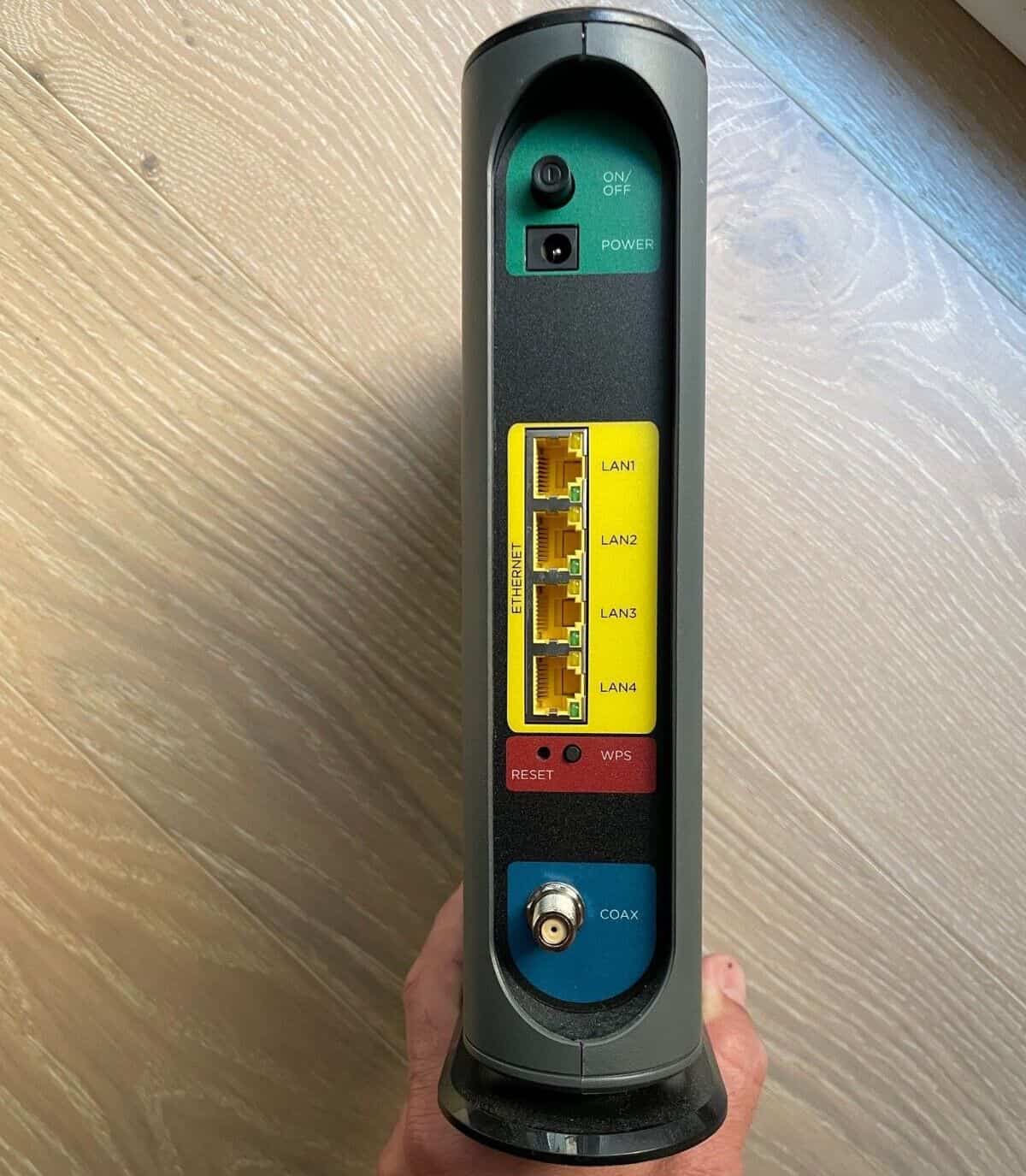 Motorola MG7700 Ports