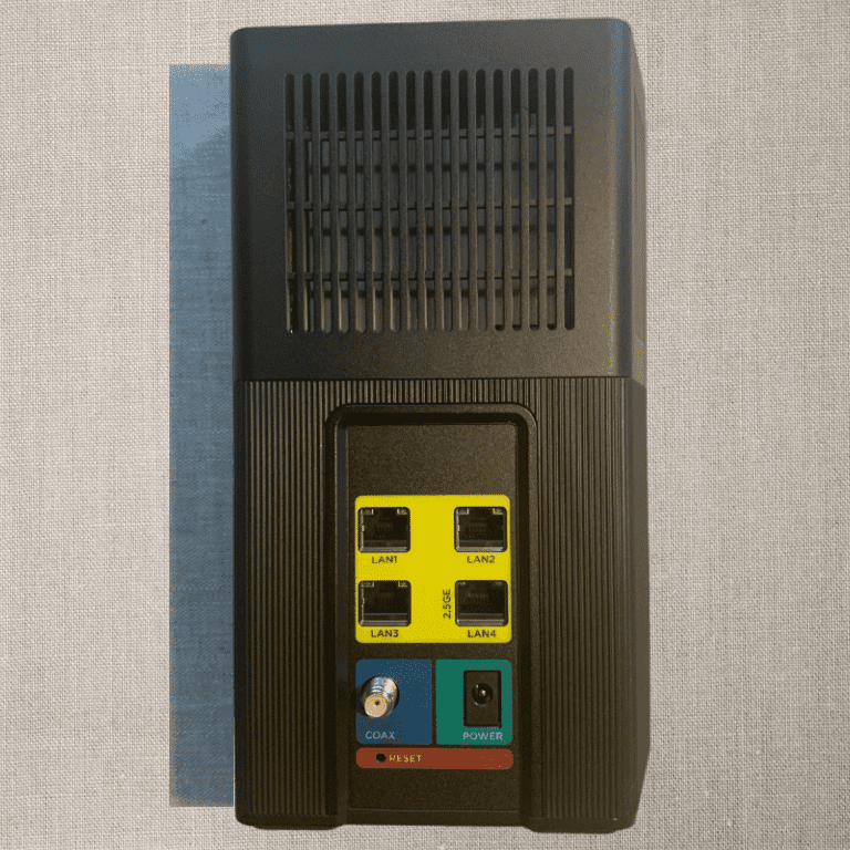 Motorola MG8725 Ports