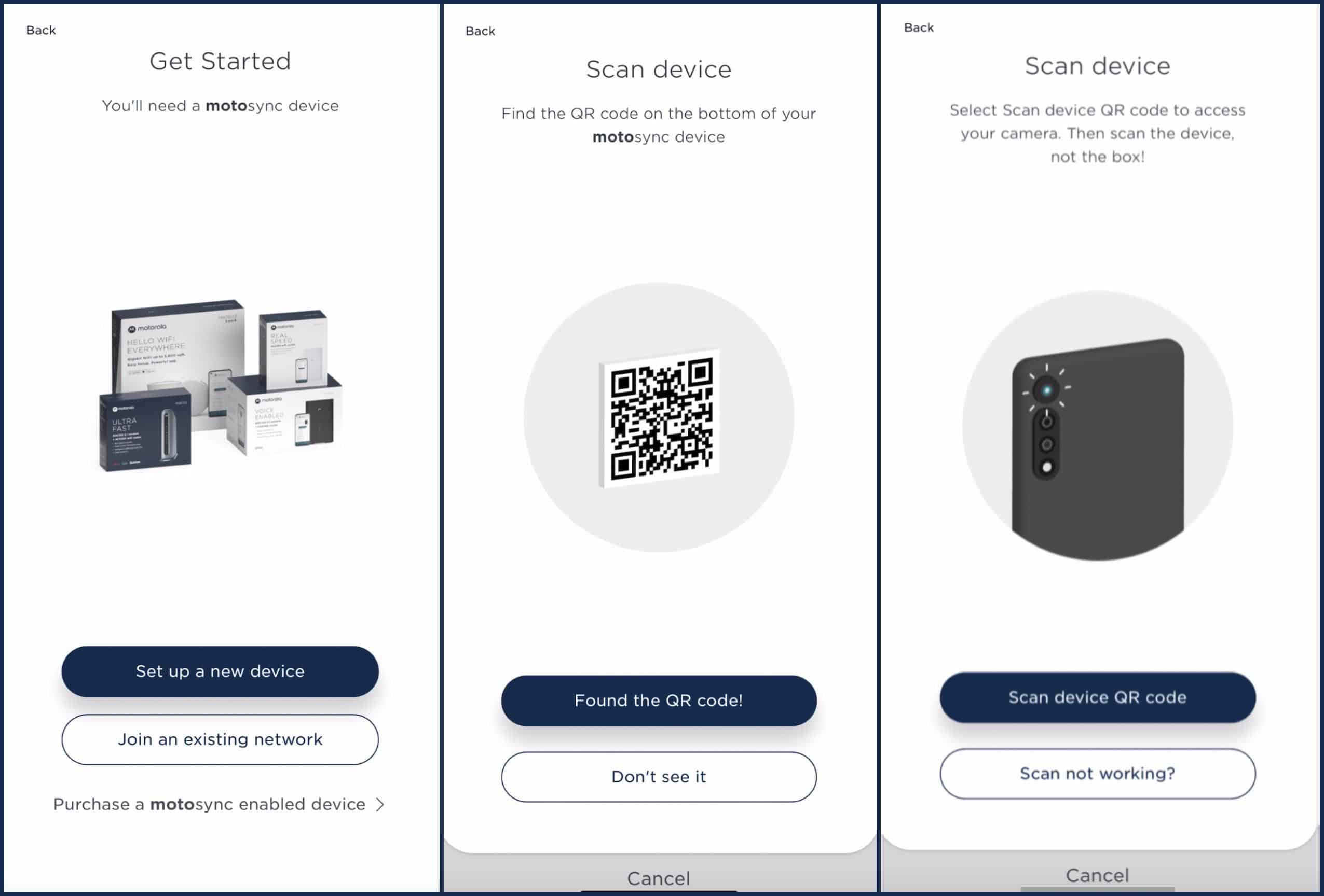 Motorola MT8733 Setup