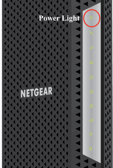 Power Light on Netgear