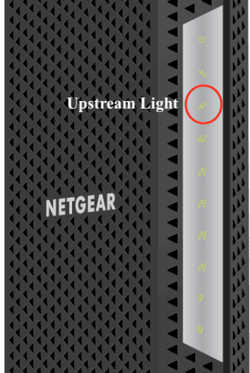 Upstream Light on Netgear