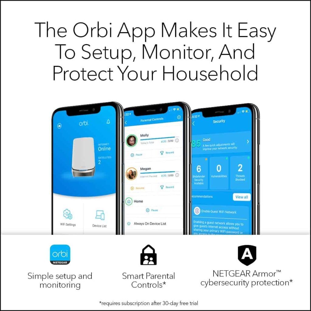 Netgear Orbi RBKE963 Setup